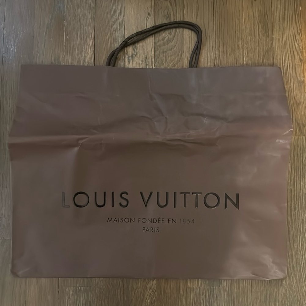 Louis Vuitton shopping bag